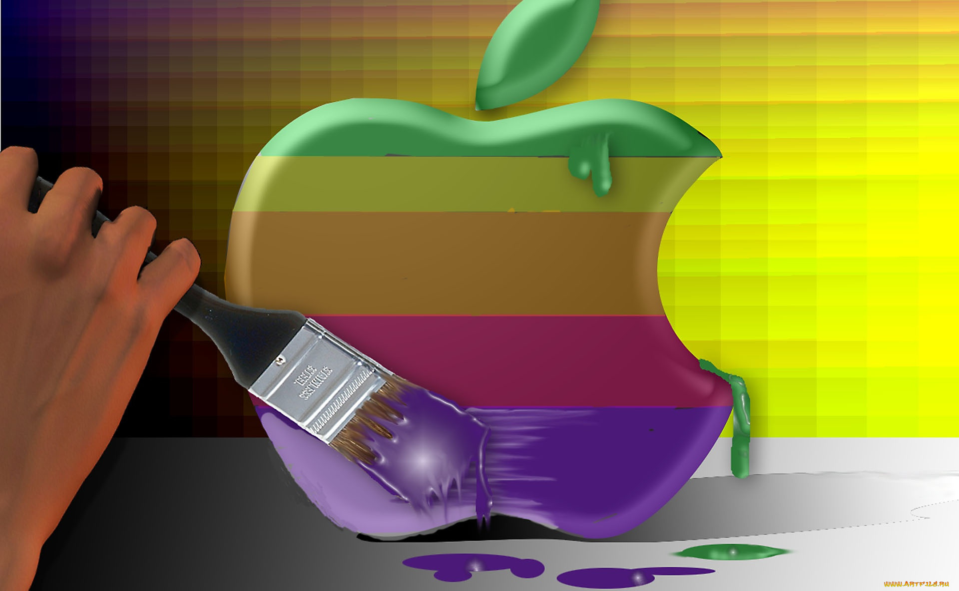 , apple